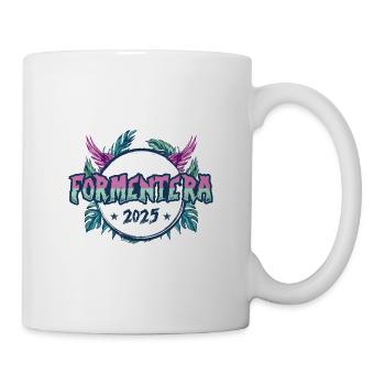 Vacances Formentera 2025 - Mug blanc - blanc - Droite
