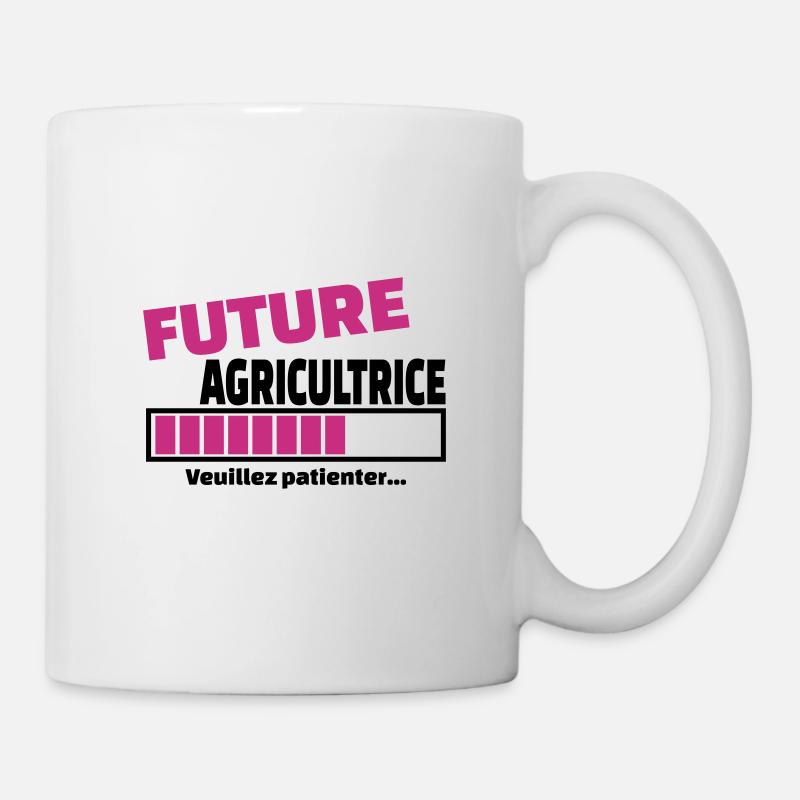 future agricultrice - Mug blanc - blanc