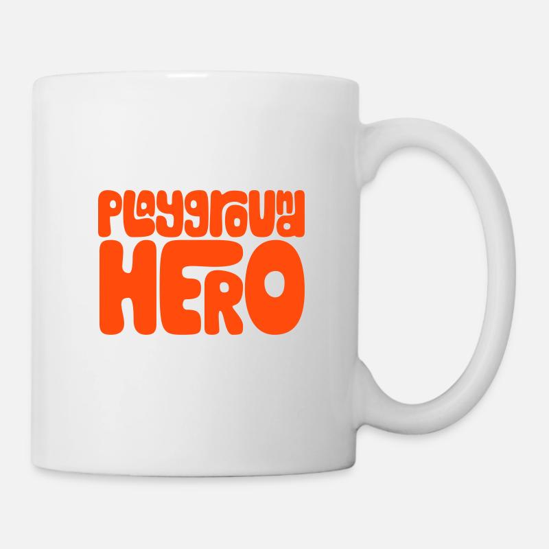 Héros de terrain de jeu - Mug blanc - blanc