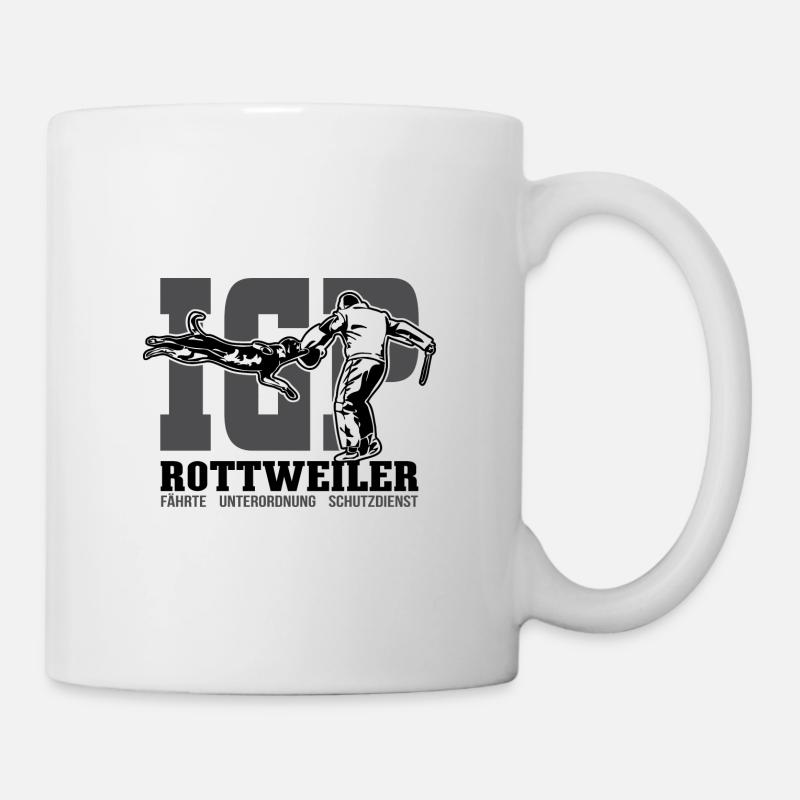 IGP ROTTWEILER Wilsigns Dog Sport Gift IPO - Mug - white