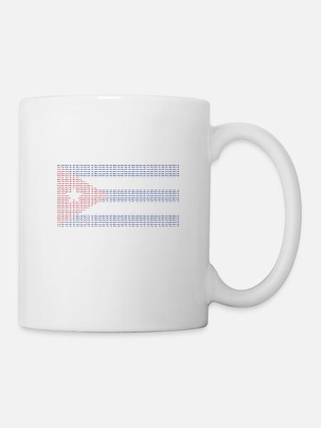 Cuba Flag - Tasse - Weiß