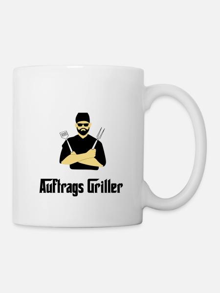 BBQ Grillen - Tasse - Weiß
