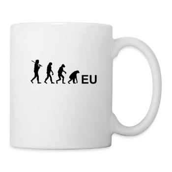Evolution en arrière UE - Elections européennes Europe Politique - Mug blanc - blanc - Droite