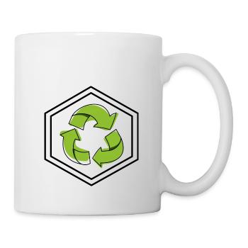 recycling - Mug - white - Right