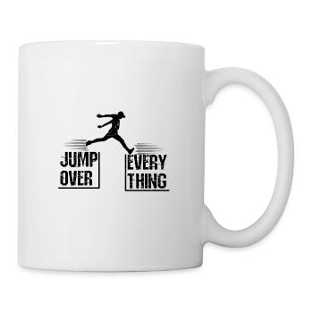 Parkour Sport Freerunning Sayings Jump - Mug - white - Right