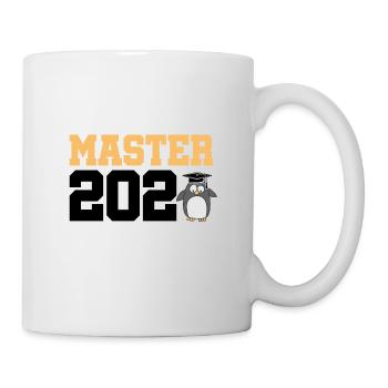 Master 2023 Abschluss Promotion Sponsion Uni - Tasse - Weiß - Rechts