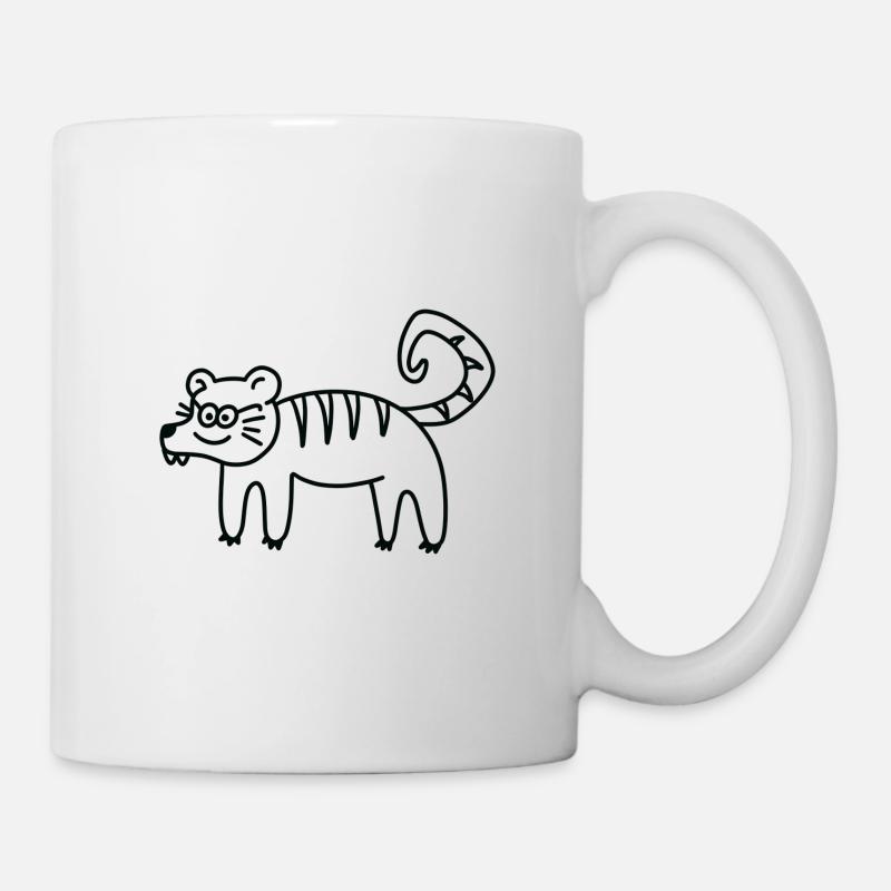 Anti-Zoo Three - Tasse - Weiß