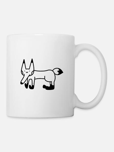 Anti-Zoo Nine - Tasse - Weiß
