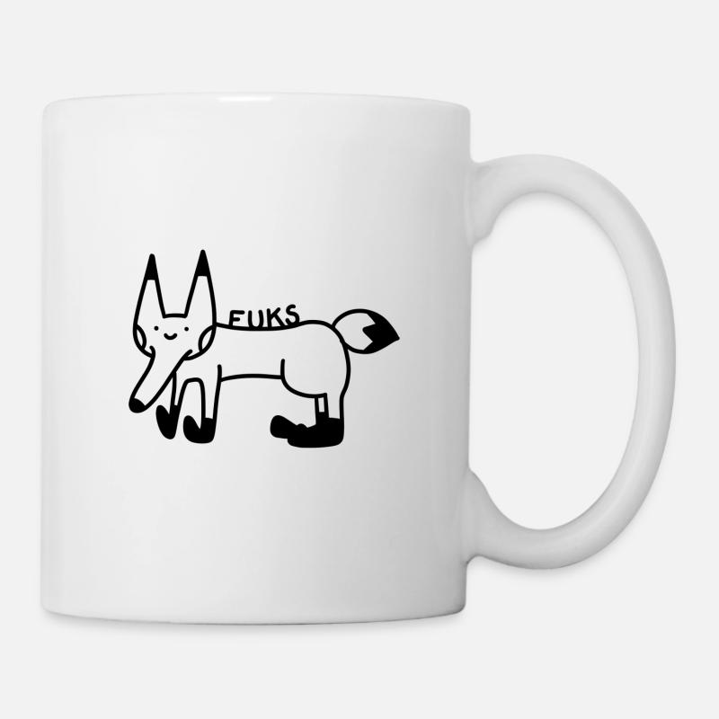 Anti-Zoo Fuks - Mug blanc - blanc