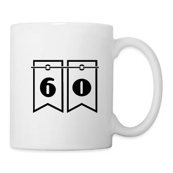 ANNIVERSARY. HAPPY BIRTHDAY. HAPPY BIRTHDAY. - Mug - white - Right