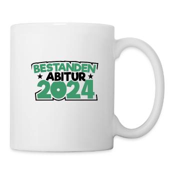 Abitur 2024 Abireise Abifeier Abifahrt Abiturient - Tasse - Weiß - Rechts
