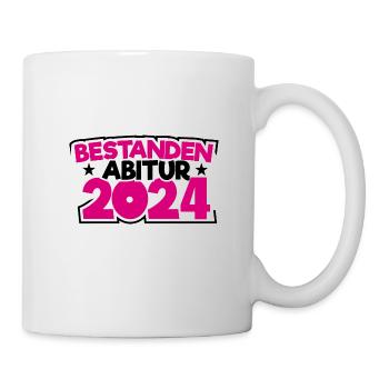 Abitur 2024 Abireise Abifeier Abifahrt Abiturient - Tasse - Weiß - Rechts