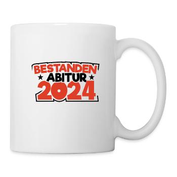 Abitur 2024 Abireise Abifeier Abifahrt Abiturient - Tasse - Weiß - Rechts