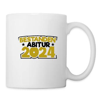 Abitur 2024 Abireise Abifeier Abifahrt Abiturient - Tasse - Weiß - Rechts