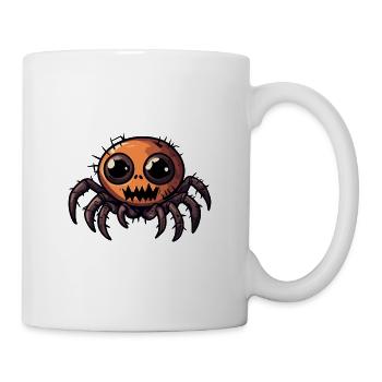 Tarentule Halloween Bande dessinée drôle - Mug blanc - blanc - Droite