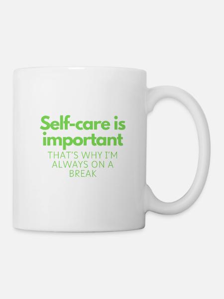 Self-care is important - Mug - white