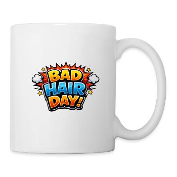 Bad Hair Day Comic Explosion - Mug - white - Right