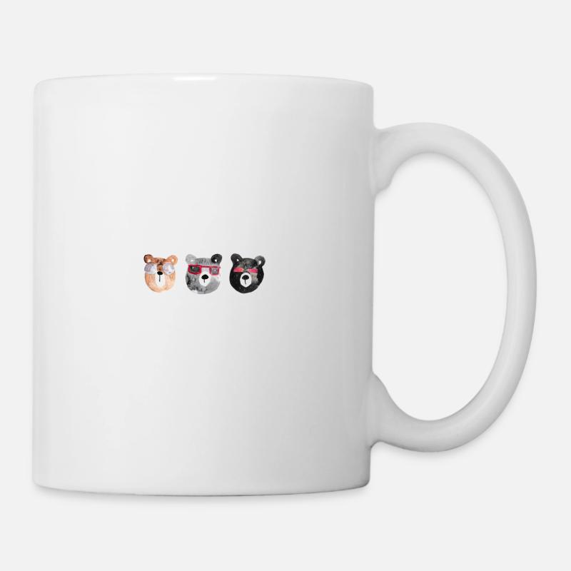Coole Bären - Tasse - Weiß