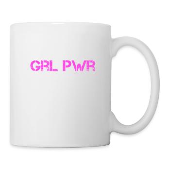 Girlpower pink - Mug - white - Right