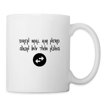 TURN THE STOVE backwards donne la même chose, FUN - Mug blanc - blanc - Droite