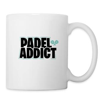 Padel Tennis Paddel Padelball Padeln Padeltennis - Tasse - Weiß - Rechts