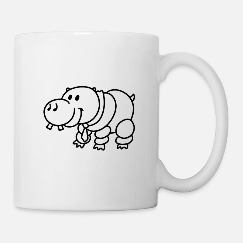 Anti-Zoo Thirteen - Tasse - Weiß