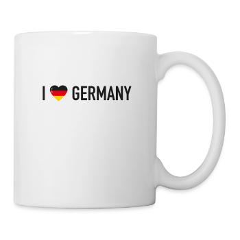 I Love Germany - Tasse - Weiß - Rechts