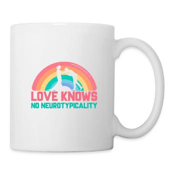 Neurodiverse Ehe Valentinstag - Tasse - Weiß - Rechts