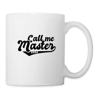 Master 2024 Masterabschluss Sponsion Absolvent - Tasse - Weiß - Rechts