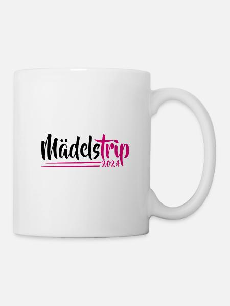 Mädelstrip 2024 Girls Trip Mädelstour Mädlstrip - Tasse - Weiß