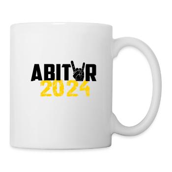 Abitur 2024 Abireise Abifeier Abifahrt Abiturient - Tasse - Weiß - Rechts