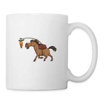 Pony - Mug blanc - blanc - Droite