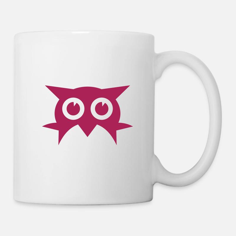 Eule - Tasse - Weiß