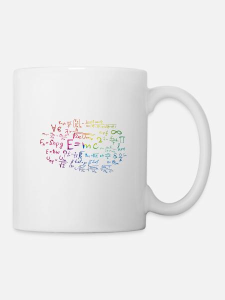 nerd math - Mug blanc - blanc
