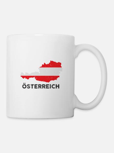 Österreich - Tasse - Weiß