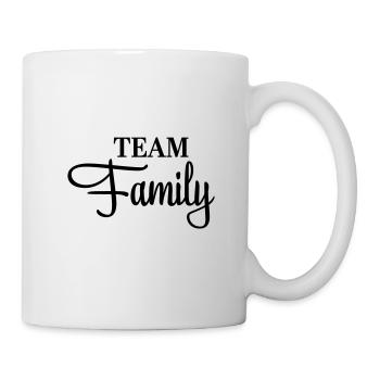 Team family - Tasse - Weiß - Rechts