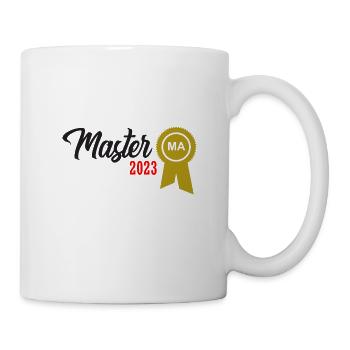 Master 2023 Graduation Graduation Uni - Mug blanc - blanc - Droite