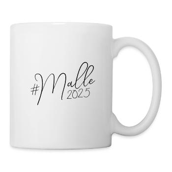 Malle 2025 - Mug blanc - blanc - Droite