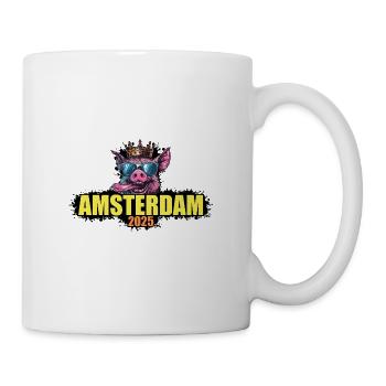 Amsterdam 2025 Pig - Mug - white - Right