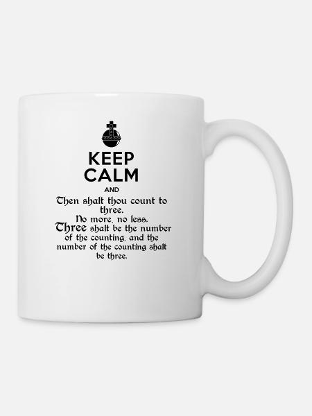 Holy Grenade - Tasse - Weiß