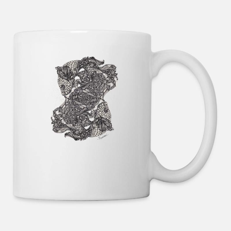 Fische Sternzeichen - Tasse - Weiß