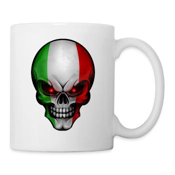 Skull Italy - Mug - white - Right
