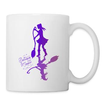 Believe in Magic Witch - purple - Mug - white - Right