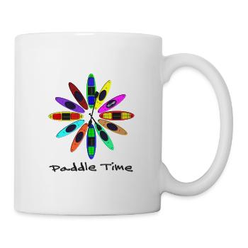 Clock Kayak 0005 - Tasse - Weiß - Rechts