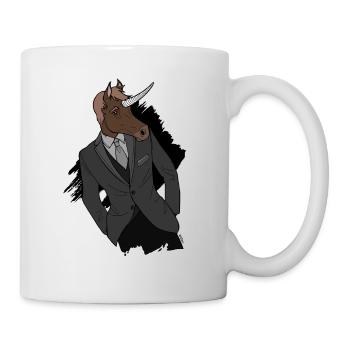 Ladies and Gentlemen - a Unicorn - Mug - white - Right