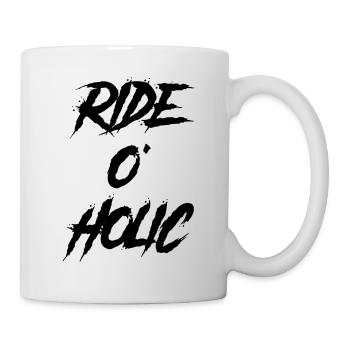 Cooles Bmx MTB Mountainbike Downhill bike Geschenk - Tasse - Weiß - Rechts