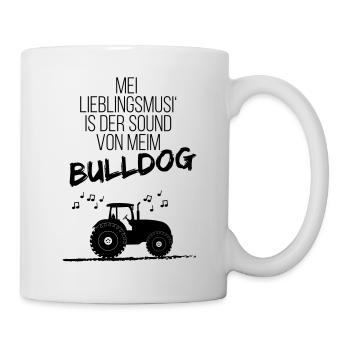 Son préféré Traktor | cadeau bavarois drôle - Mug blanc - blanc - Droite