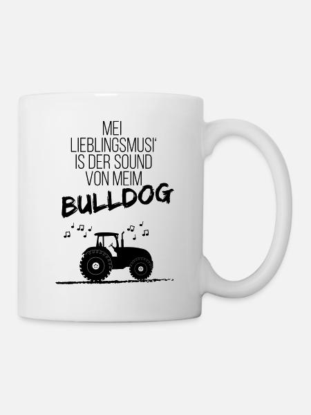 Son préféré Traktor | cadeau bavarois drôle - Mug blanc - blanc
