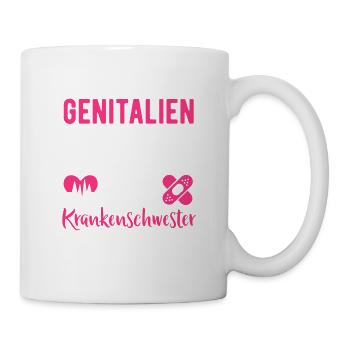 Krankenschwester - Tasse - Weiß - Rechts