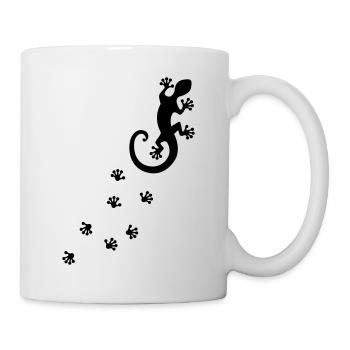 Gecko Footprint - Mug - white - Right